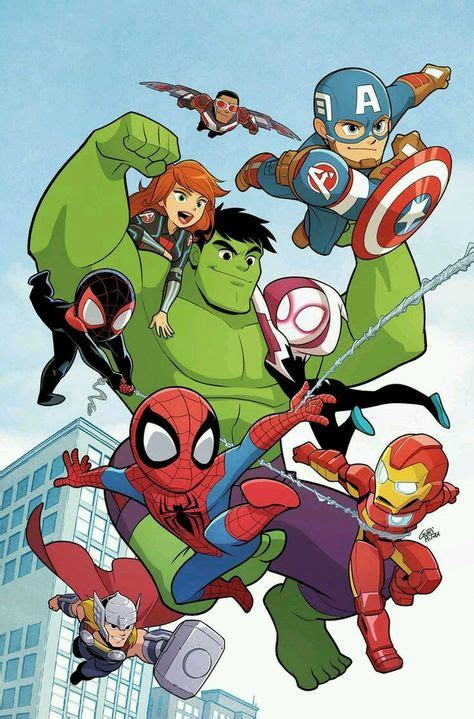 super heroes animados marvel|More.